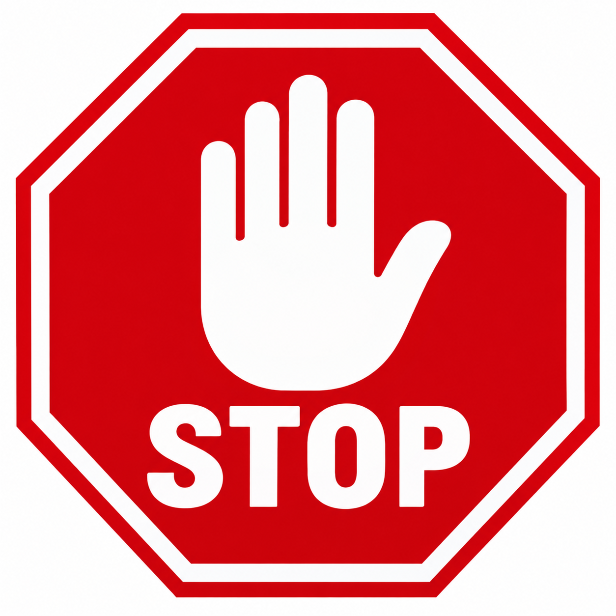 Stop sign